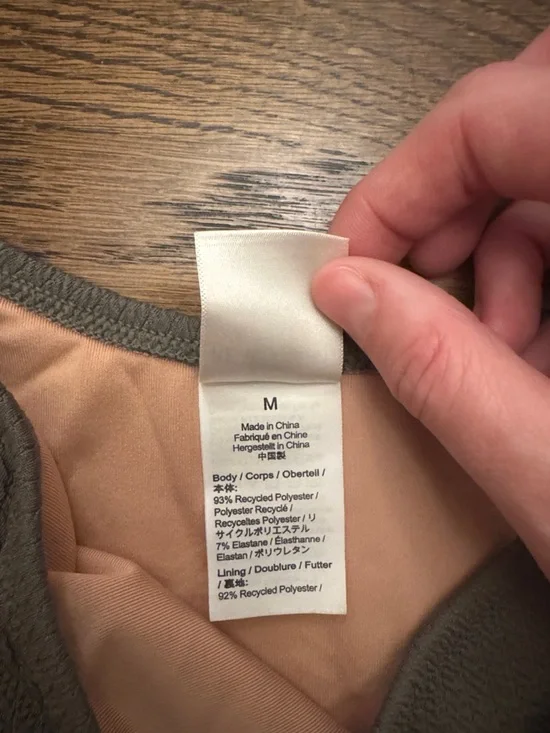 J. Crew Olive Textured Triangle Bikini - Picture 3 of 4